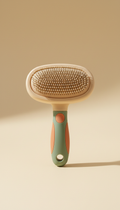 Pet Grooming Brush With Ergonomic Handle